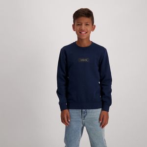 Cars Jeans Sweater Rounder Jr. - Heren - Navy - (maat: 140)
