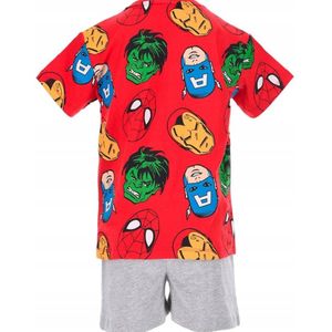Marvel - Hulk - Captain America - Spider-Man - Kledingset - Katoen - Maat 116
