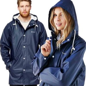 Donkerblauwe unisex regenjas Wings van Tretorn S