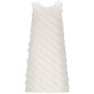 Like Flo - Moscou Flo girls fringes dress - Cream - Maat 164