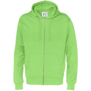 Cottover HOODIE FULL ZIP MAN - GOTS GECERTIFICEERD 141010 - Groen - S