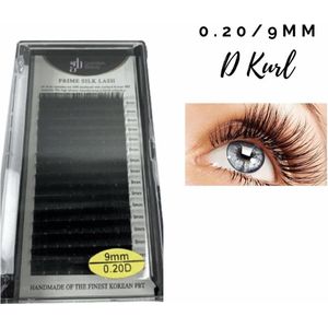 Guardian Beauty Prime Silk Lashes 9mm 0.20 D-krul | Wimpers Extensions | Eyelashes | Wimpers |  Wimperextensions