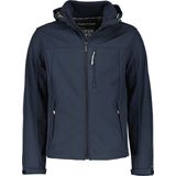 Superdry - Soft Shell Jas Navy - Heren - Maat XL - Regular-fit