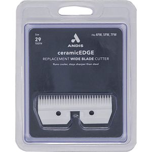Andis Ceramic Wide Blade Reservemes 7-5 & 4FW – Extra Breed – Keramisch Tondeuse Mes – Professioneel Dierentrimmen
