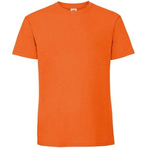 Fruit Of The Loom - Ringgesponnen Premium T-Shirt - Oranje