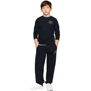 Tommy Hilfiger Logo Trainingsbroek Zwart 10 Years Jongens