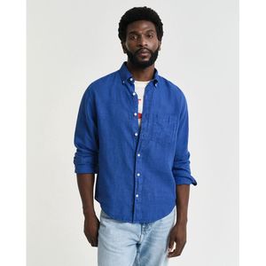 Gant 3240120 Overhemd Met Lange Mouwen Blauw S Man