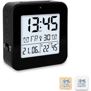 Lexium Wekkerradio Op Netstroom - Klokradio - Wekkerradio - Klokradio Met Wekker - Wekkerradio Dab - Wekker Dab Radio