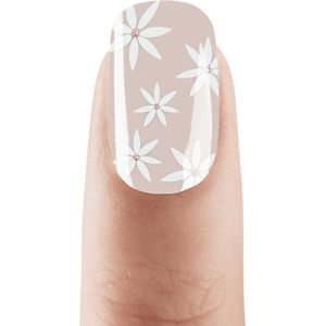 Rubor gel nagel sticker- flower pink - gellak nagellak - manicure - gelnagellak - gel voor thuis - blijft tot 3 weken - roze nail art