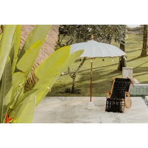 Bali parasol - crème - 180 cm