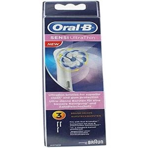 Zachte Ultrathin Opzetborstels voor Elektrische Tandenborstels - 3 Stuks