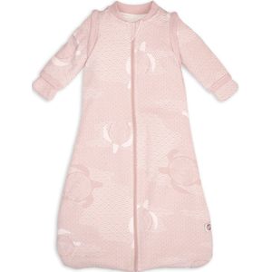 Lodger - Slaapzak maat 50 - afritsbare mouwen - roze - geschikt voor autostoel