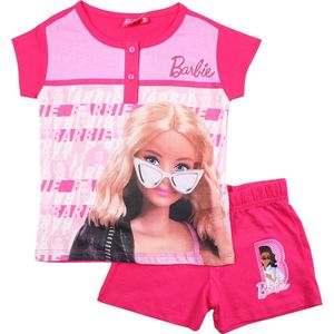 Minnie Mouse - shortama - 100% katoen - maat 98 - Fuchsia - pyjama