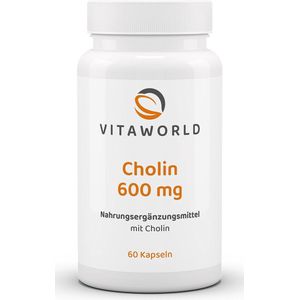 Vitaworld choline 600mg 60 capsules