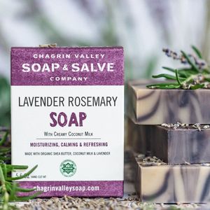 100 % Natuurlijke Soap Bar - Lavender Rosemary - Chagrin Valley - Natural - luxury soap - Aanbieding !!!