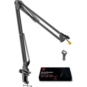 APO Electronics® - BA-01 - Universele Boom Arm (66 cm) - Microfoon Arm - Zonder Microfoon - Horizontaal & Verticaal - Geschikt voor Fifine - Blue Yeti - Maono & Meer