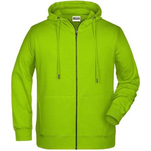 James and Nicholson Heren Basisrits Hoody (Zuurgeel)