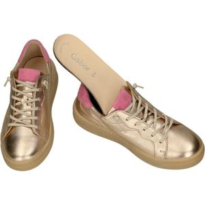 Gabor -Dames - goud - sneakers - maat 37.5