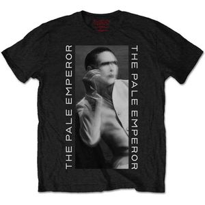 Marilyn Manson - The Pale Emperor Heren T-shirt - S - Zwart