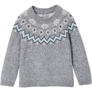 Vertbaudet Kersttrui jacquard voor jongens familie capsule