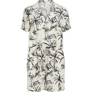 Object Objvigga S/s Playsuit Jumpsuits Dames - Zand - Maat 34