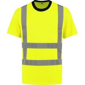 EM Traffic T-shirt RWS Fluor Geel - Maat M
