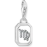 Charm Club - Charm-Anhänger - Zilver - Sternzeichen Jungfrau - Met Zirkonia