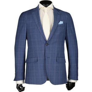 Nils Kostuum - Slim Fit - Blauw - 46