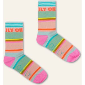 Oilily - Miyu calf socks - Groen - 23-25