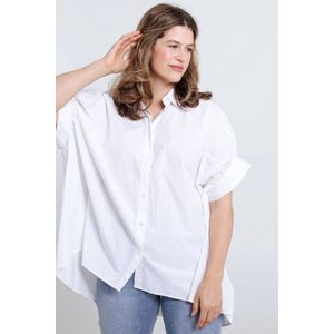 Paprika Lang, effen oversized hemd