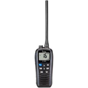Icom - IC-M25 Euro Blue - Draagbare Maritieme VHF-radiozender - Zwart - 5W