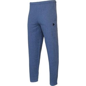 Donnay Joggingbroek rechte pijp dunne kwaliteit - Sportbroek - Heren - Dark Denim marl - maat M