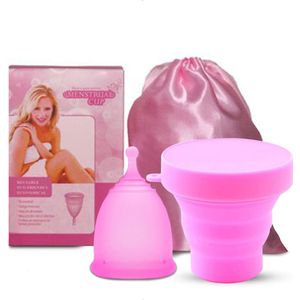 Luxegoed® - Menstruatiedisc - Menstruatiecup Sterilisator - Menstruatiecups - Small - Roze