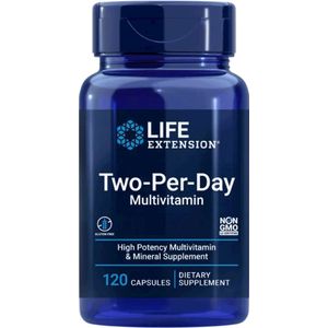 Two-per-Day Multivitamine (120 capsules) - Life Extension