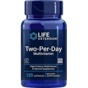 Two-per-Day Multivitamine (120 capsules) - Life Extension