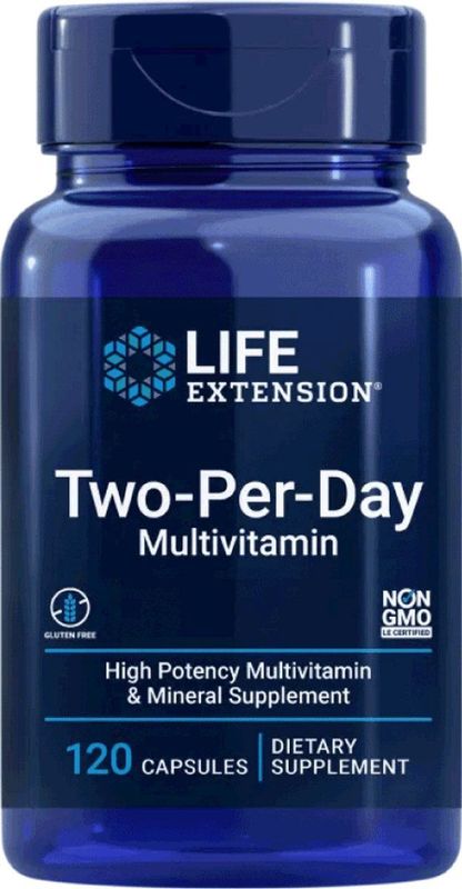 Two-per-Day Multivitamine (120 capsules) - Life Extension