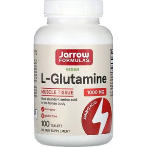 Glutamine 100 tabletten 1000mg - Jarrow Formulas