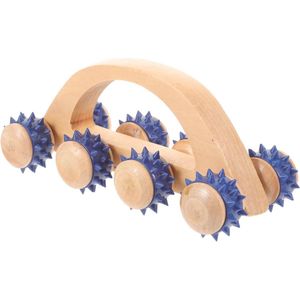 Ontspannende Houten Massage Rollers voor Volledige Lichaamsmassage - Voet, Nek, Hand en Rugmassage