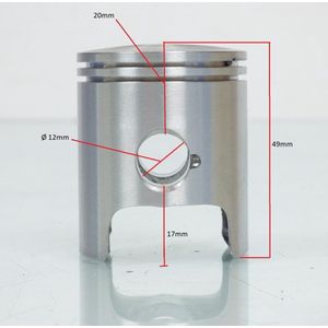 fdm motorzuiger voor derbi 50 senda r x-treme motorfiets nieuw