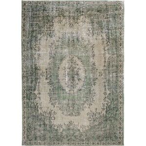 9142 Palazzo Este Green Vloerkleed - 230x330  - Rechthoek - Laagpolig,Vintage Tapijt - Landelijk - Groen