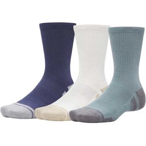 Under Armour - Performance Tech 3Pk Crew - Sportsokken - Blauw