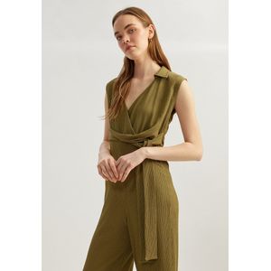 Kraag met dubbele rij knopen Normaal Jumpsuit