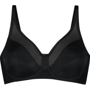 Hunkemöller Niet-voorgevormde BH Nina Minimizer full cup - zwart - Maat E80