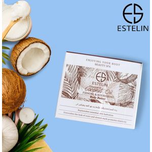Estelin Vitamin E Coconut Oil body Care 4 Piece Set - Nourishing - Smoothing - Firming
