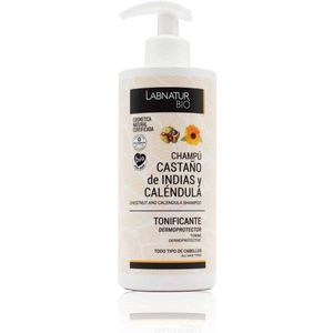 Labnatur-Kastanje en Calendula Toning-Shampoo-450ml-beschermend-voedend-versterkend