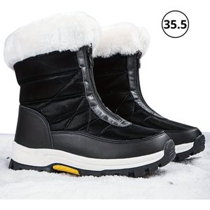 Livano Snowboots Voor Dames - Sneeuwschoenen- Wintersport Sneeuwboots - Ski Gadgets - Maat 40 - Zwart