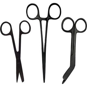 Scharenset - Roestvrijstaal - 3 Stuks