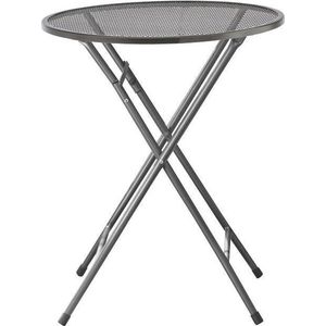 Tafel strekmetaal 60 cm rond klapbaar