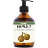 Puturals Krappa Olie 100% Biologisch - 300ml - Koudgeperst en Puur - Krappa Olie voor Haar en Huid