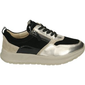 Sioux - SUNIVLA-702-J - Lage sneakersDames sneakers - Kleur: Zwart - Maat: 36